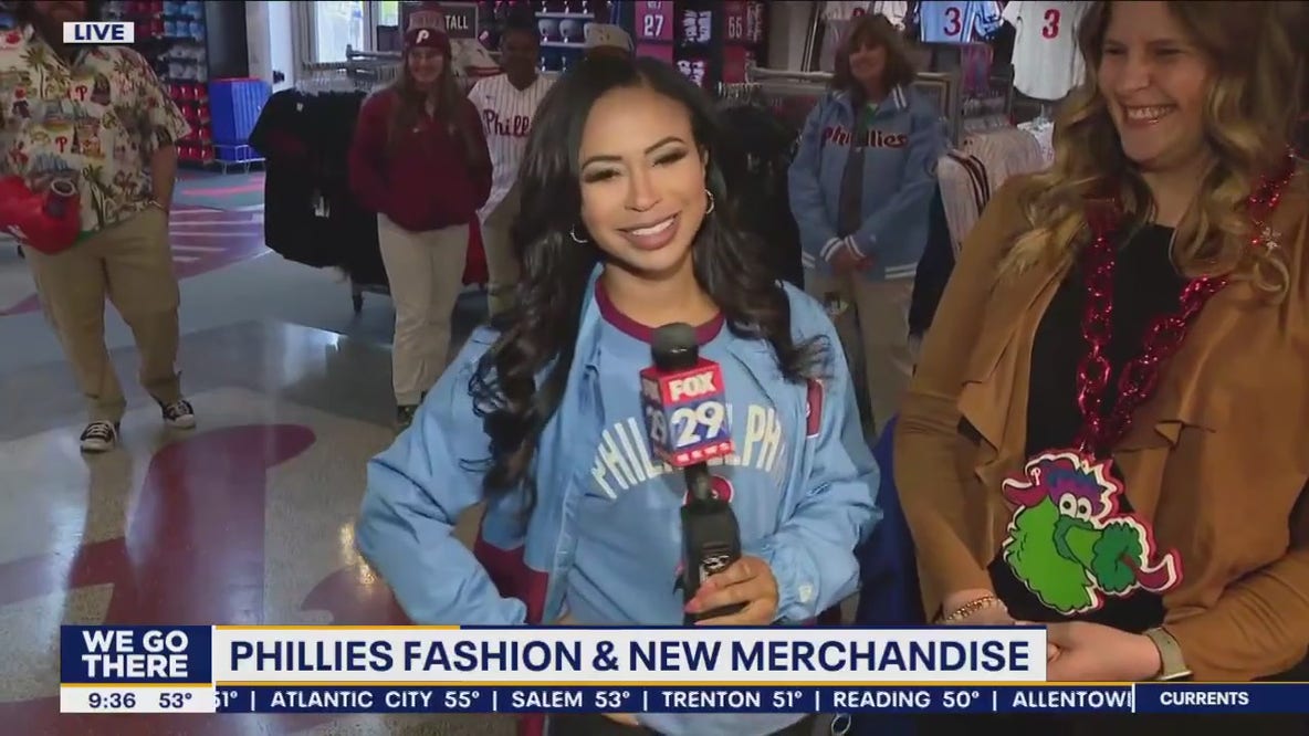Phillies Phashion: New gear and team merchandise available at home opener